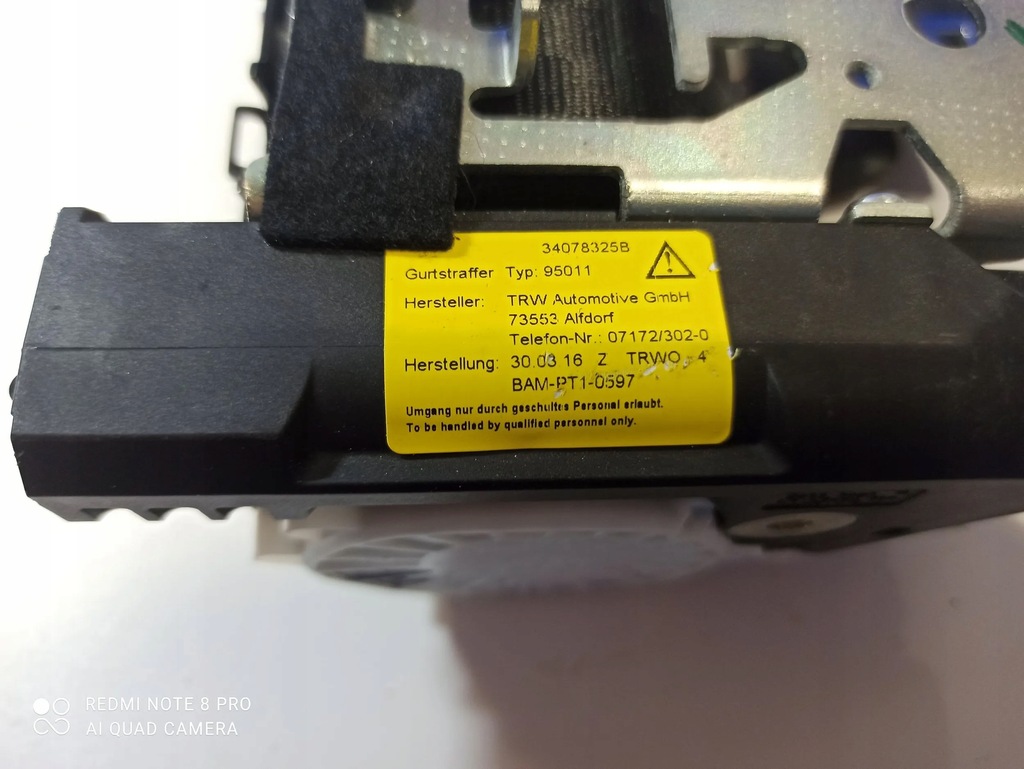 фото №7, Volvo s60 2017 ремені безпеки