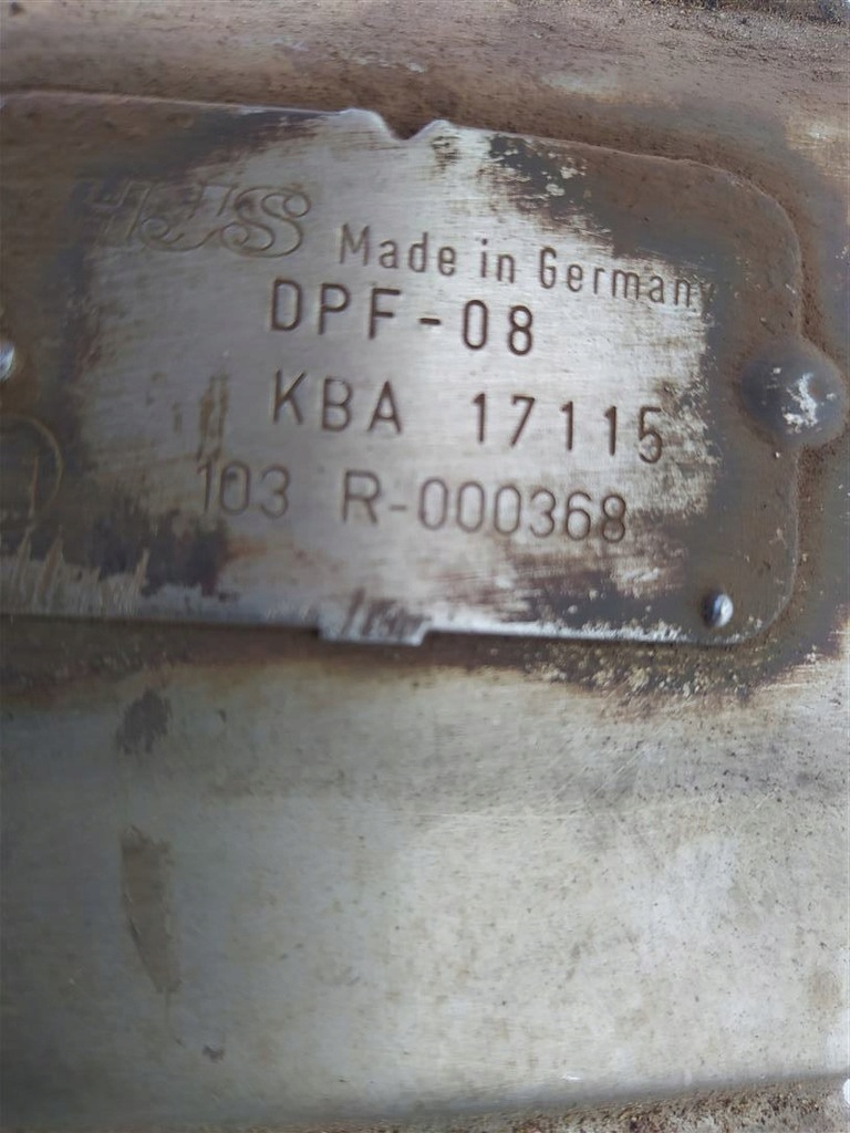 фото №3, Фильтр dpf катализатор hjs opel omega b lift 2.5