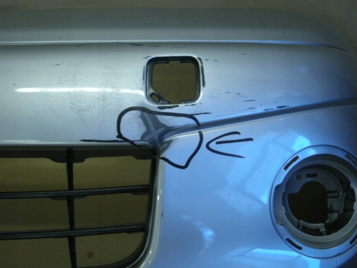 фото №4, Nissan note бампер перед