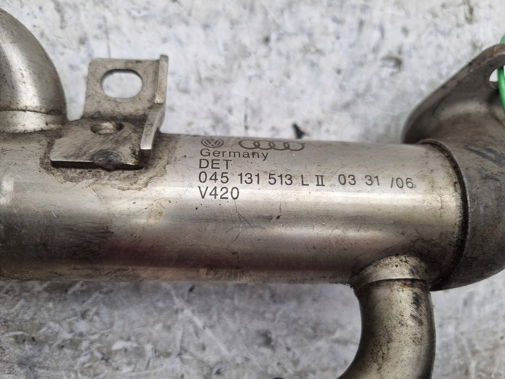 фото №6, Радіатор вихлопних газів 045131513l vw polo iv fox fabia i ibiza iii 1.4 tdi
