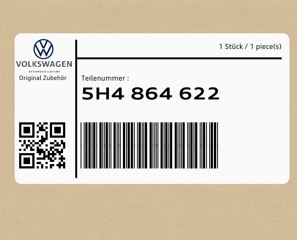 фото №1, Перегородка 5h4864622 vw golf