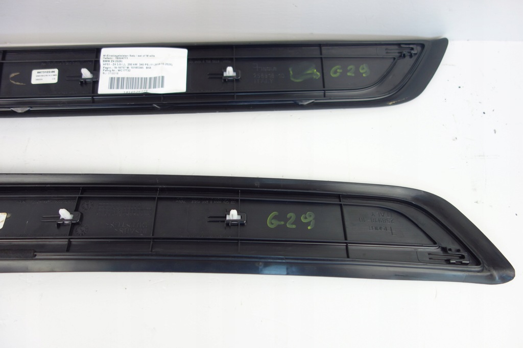 фото №6, Накладки порогові накладки bmw z4 g29 8073122 8073121