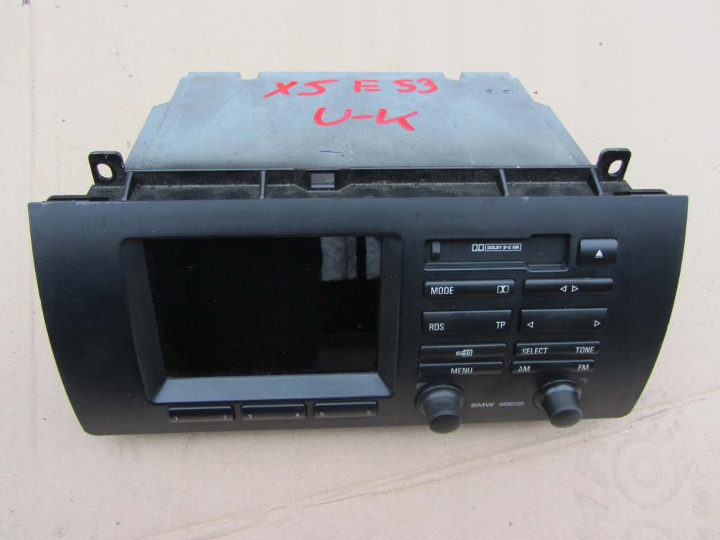 фото №1, Дисплей монітор екран навігація tv bmw e53 x5