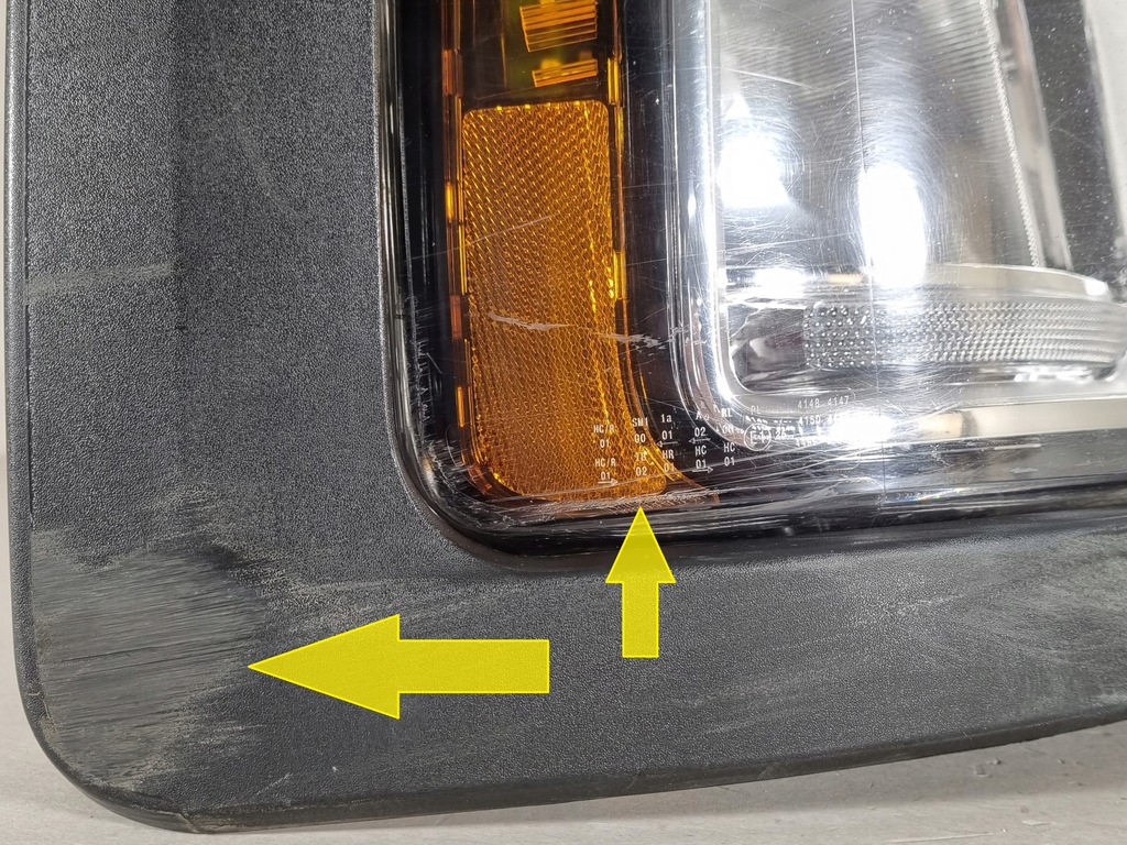 фото №3, Scania r s h7 led лампа права перед фара eu