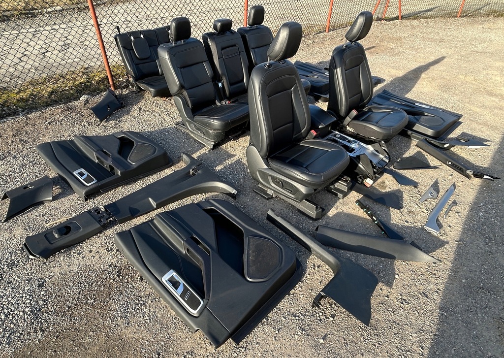 фото №15, Сиденья салон кожа обивка обшивки ford explorer vi 2020r-