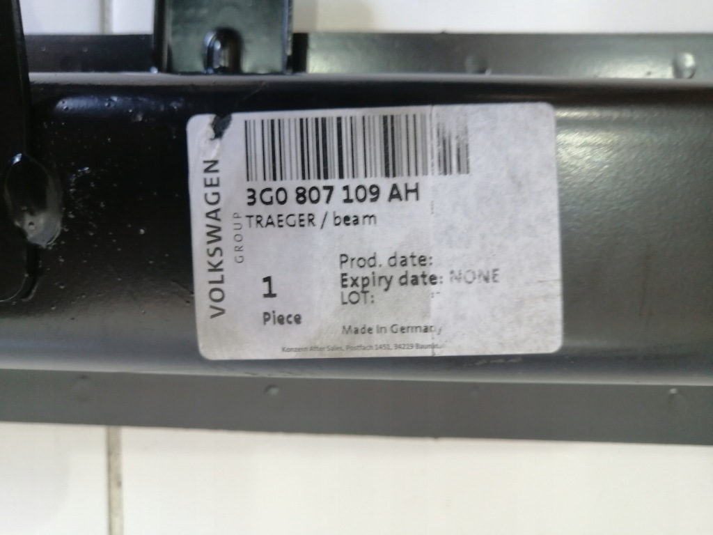 фото №8, Балка передняя перед vw passat b8 lift 3g0 nowa