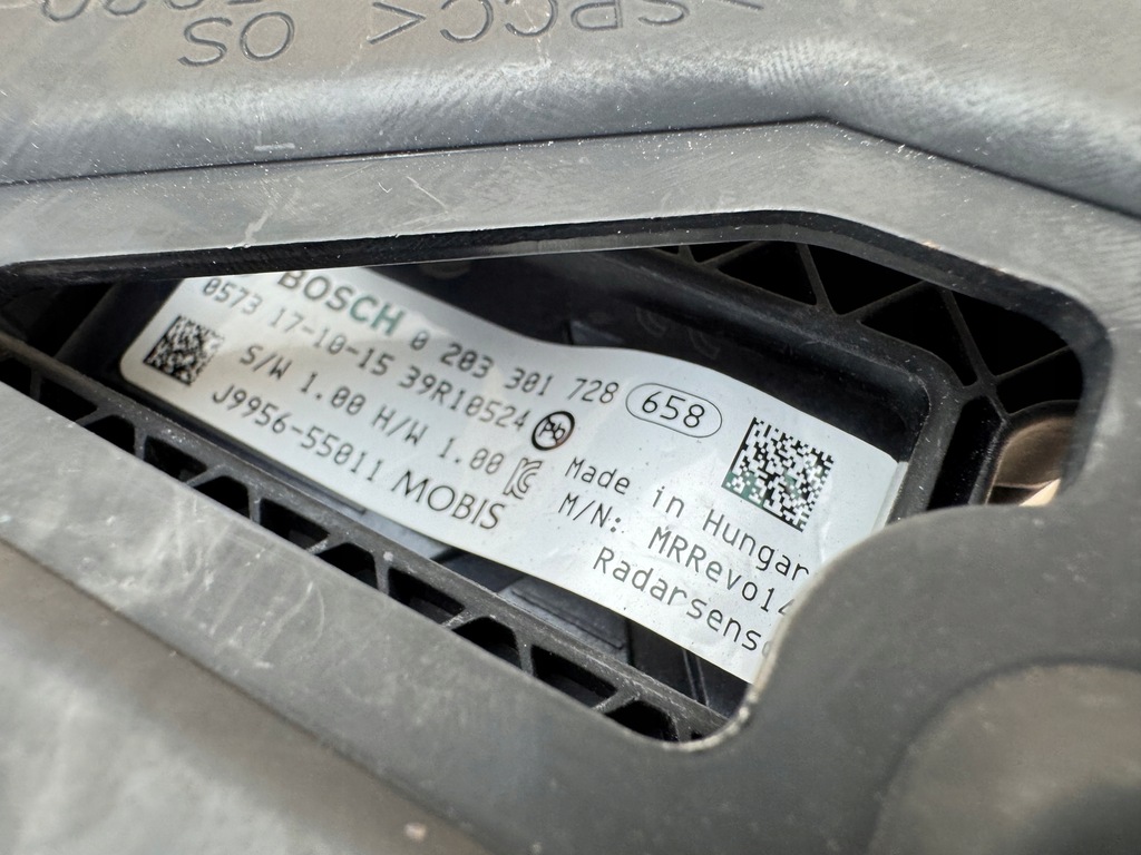 фото №9, Hyundai kona i 1 17r- радар distronic j9956-55020