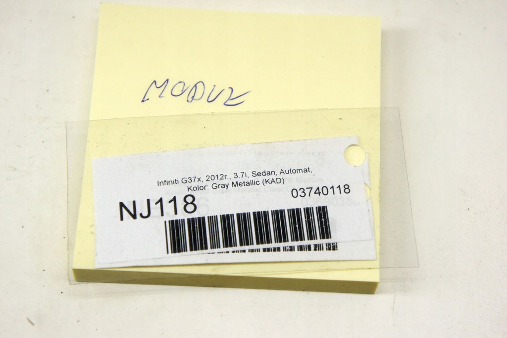 фото №7, Nj118 infiniti g37 модуль підсилювача 28500jk00b