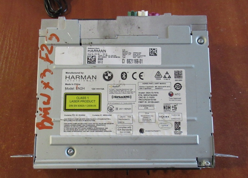 фото №2, Bmw x3 f25 радіо навігація