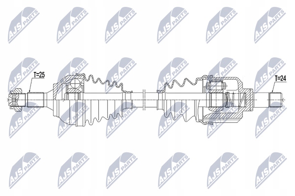 фото №10, Приводной вал приводная левая citroen c3 ii aircross 2017-