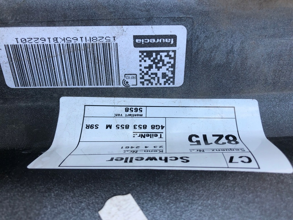 фото №10, Audi a7 c7 4g lift молдинг пороги basic ls9r ly9t