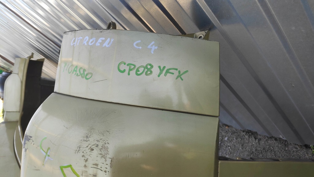 фото №13, Бампер задняя задний citroen c4 grand picasso 06-09