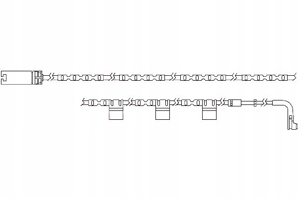 фото №2, Датчик зносу гальмівних колодок гальмівних задня mini r50 r53 r56 r57 r59