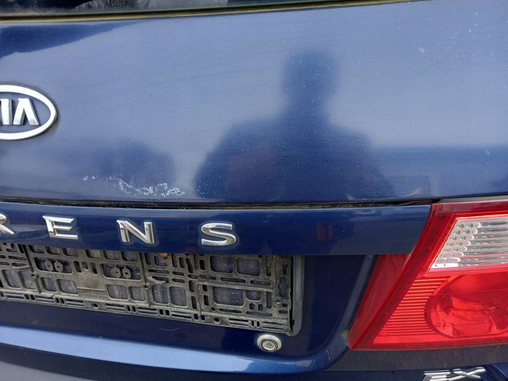 фото №7, Kia carens ii кришка багажника багажника 1c