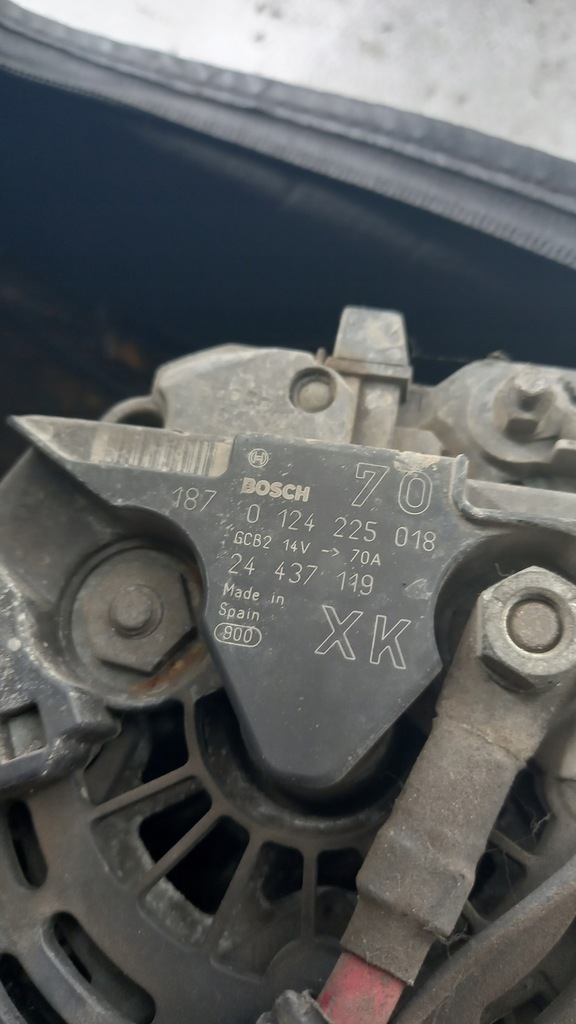 фото №4, Генератор opel corsa c 01r 1.0b 24437119