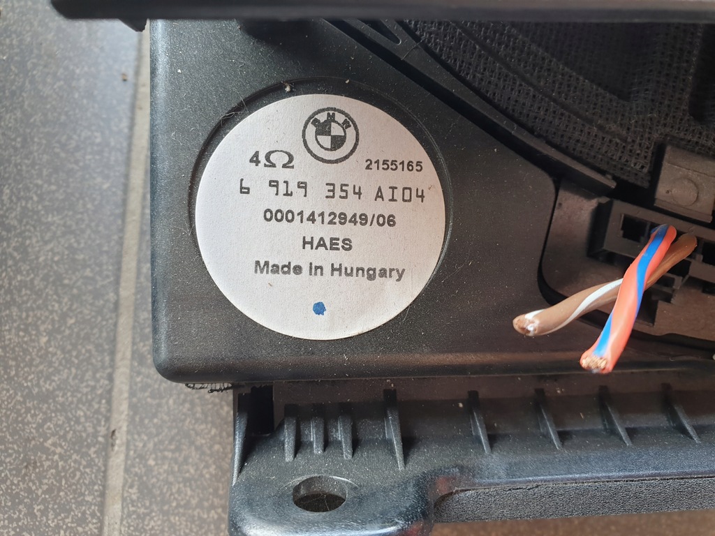 фото №6, Динамик bmw 5 e60 e61 2004- gorlice 6919353 6919354