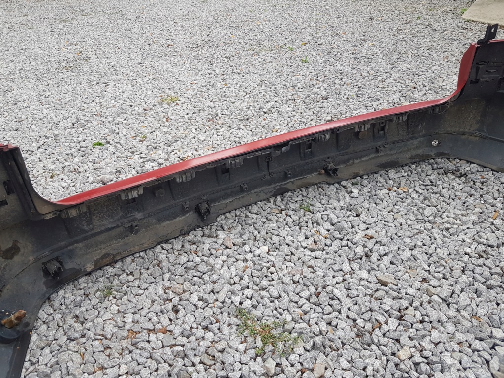 Бампер задній vw sharan 1 рестайлінг  2000-2010 ly3d під  датчики паркування Зі Шроту