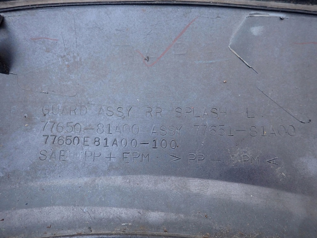 фото №10, Suzuki jimny iii 3 98-18 молдинг накладка лівий задня