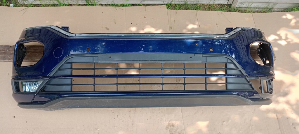 фото №1, Бампер перед передній vw t-roc 17-22rok r-line хром 2ga807221j 2ga807221k