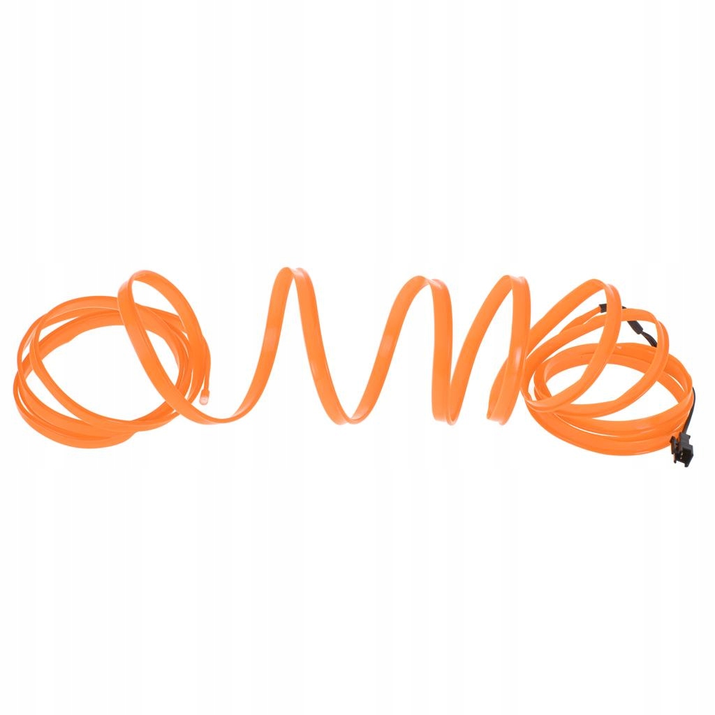 фото №16, Стрічка амбiєнтне led волоконно-оптичний кабель стрічка 3m помаранчева