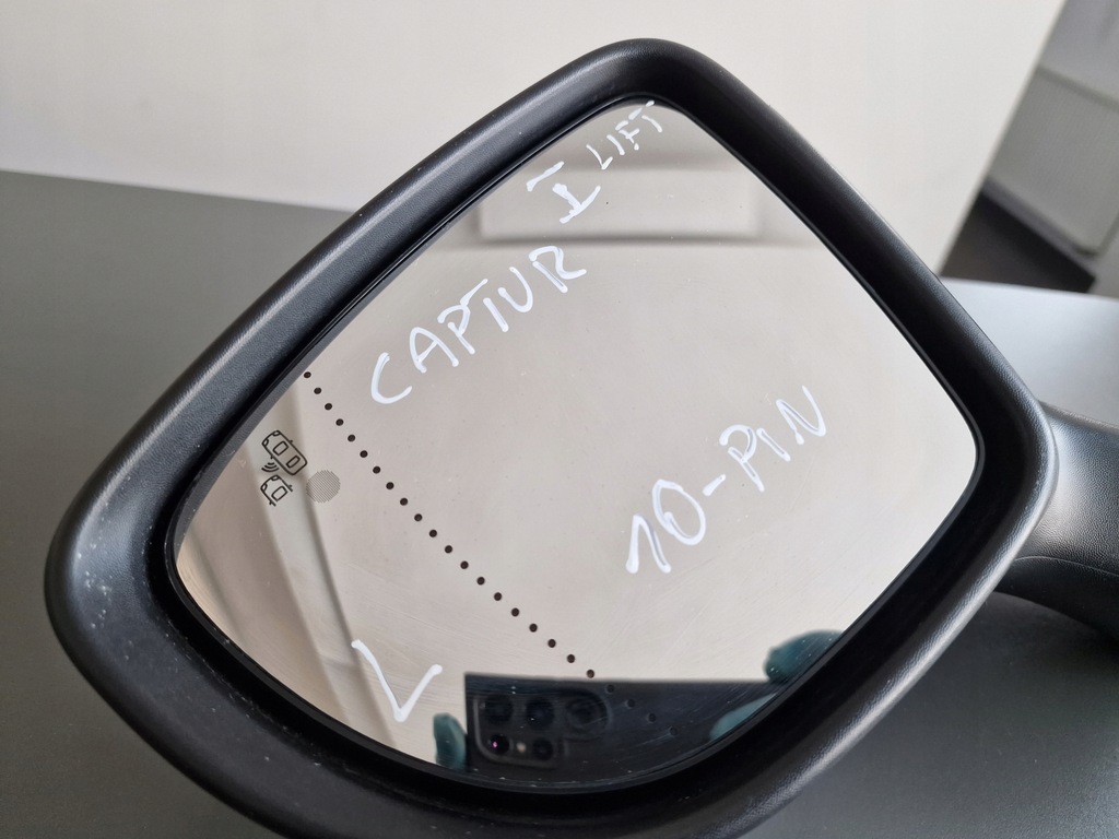 фото №5, Зеркало левая 10pin renault captur i lift