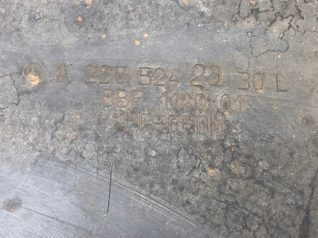 фото №4, Захист підвіска лівий перед mercedes w220