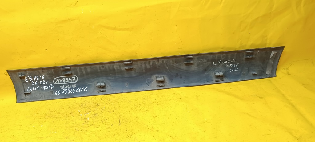 фото №8, Молдинг дверь левый перед espace 6025300661g