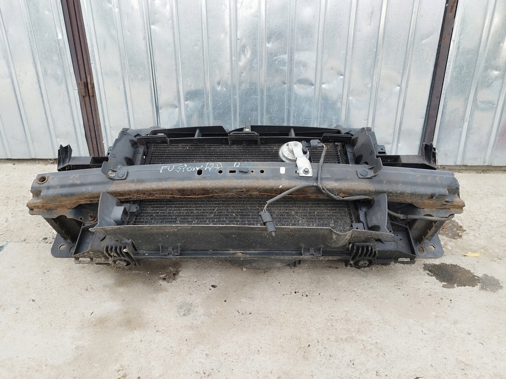 фото №10, Pas передний балка радиатор ford fusion i lift 1.4 tdci механическая коробка передач 2005-2012