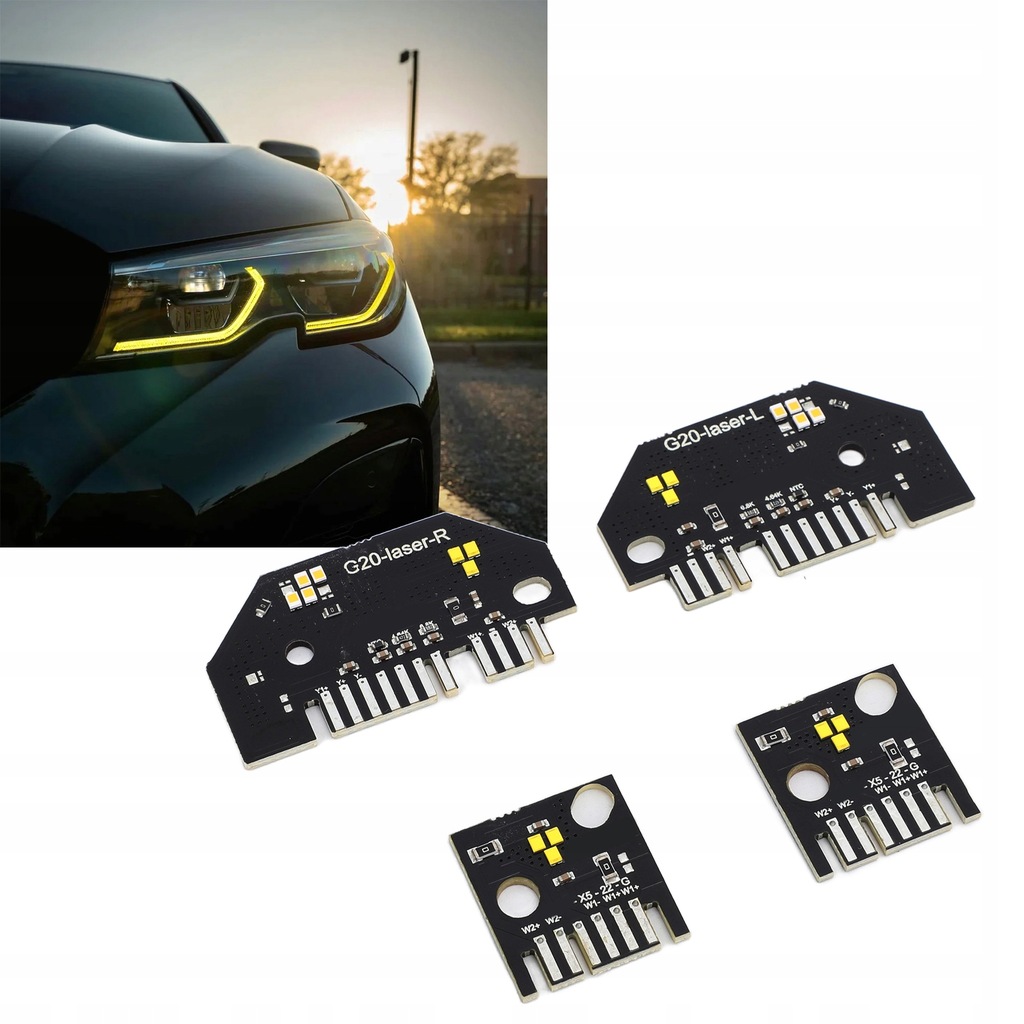 фото №6, Набор płytek модулей żółtych диод led csl do