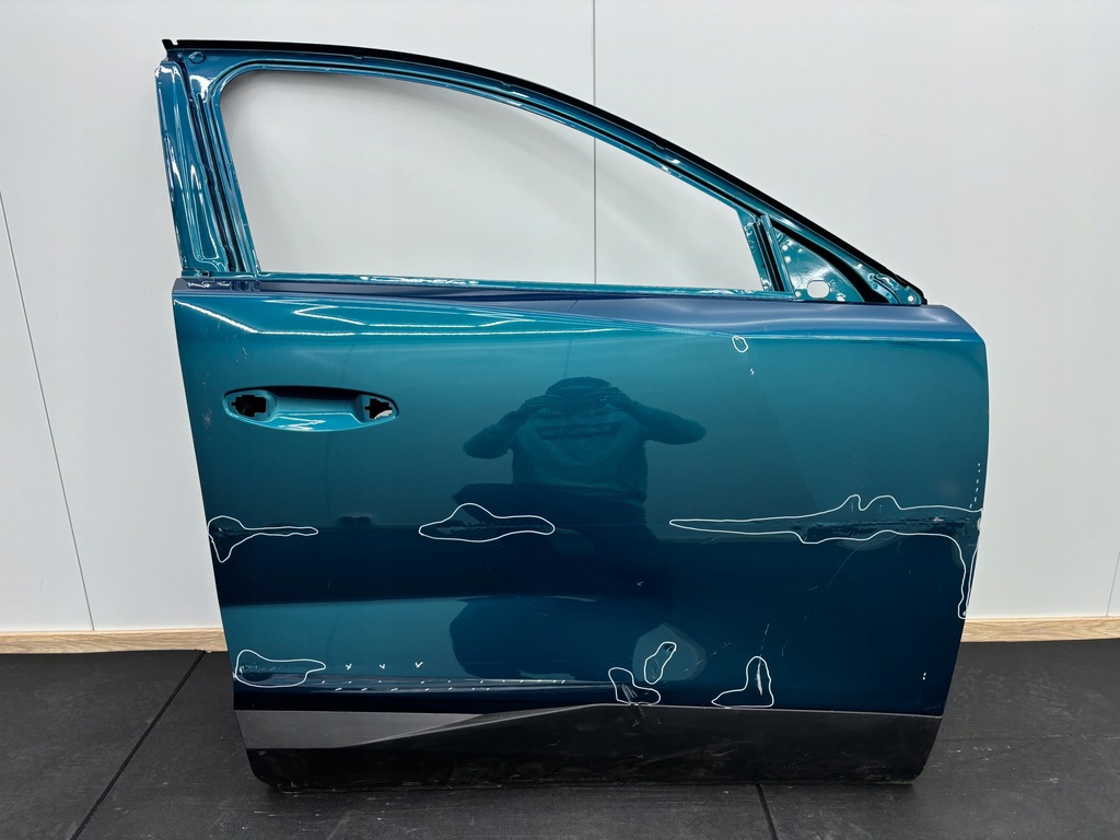 фото №1, Peugeot 408 ii 2022r.-- двері праве передні перед