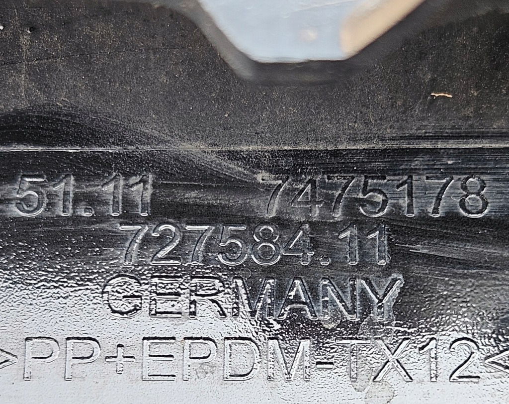 Bmw serii 7 g11 g12 бампер передній 7475178 Доставка