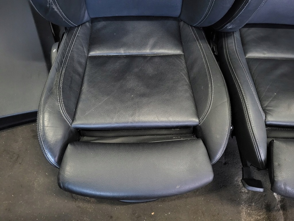 фото №8, Bmw x3 f25 m-pakiet сидіння заднє сидіння обшивка сидіння підігрів оббивка czarna uk