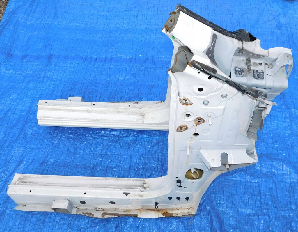 фото №6, Qashqai j10 +2 lift порог левый lub правый блок двигателя перед передний