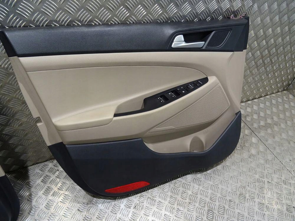 фото №7, Hyundai tucson iii сиденья заднее сиденье кожа обшивки туннель комплект idealny