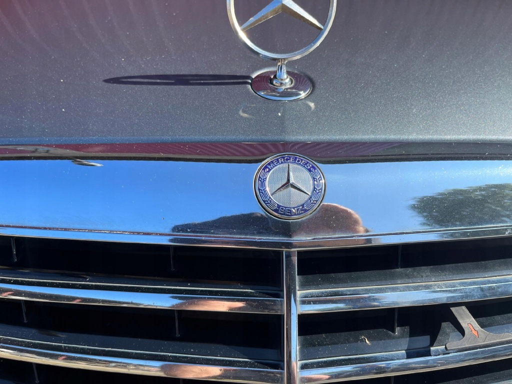 фото №5, Mercedes w221 przedlift решётка радиатора оригинал хороший состояние