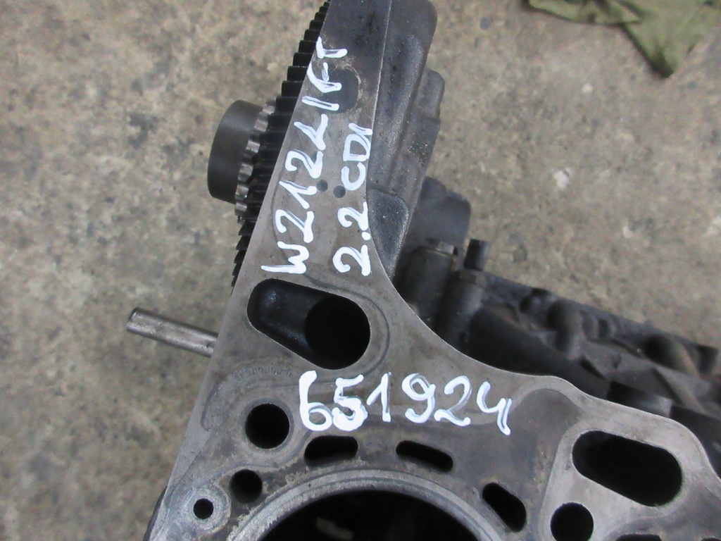 фото №6, Блок двигателя 651924 651.924 mercedes w212 2.2 cdi