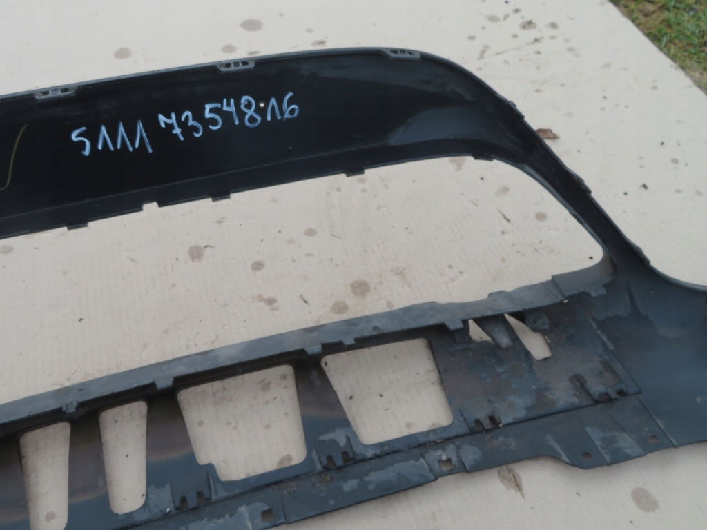 фото №12, Bmw x1 f48 f49 спойлер накладка бампер перед 51117354816