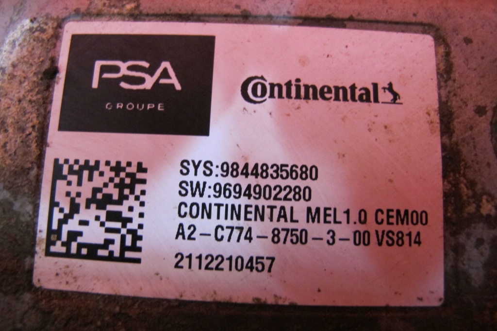 Peugeot e208 208 ii 2 19- zkx блок управления преобразователь напряжения инвертор Оригинал