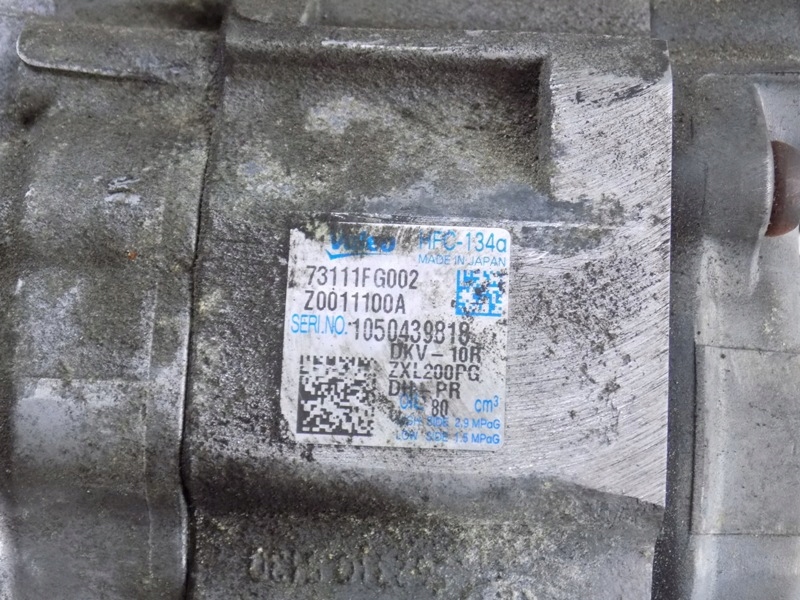 фото №6, Impreza iii gh 11r 2.0 r компрессор кондиционера