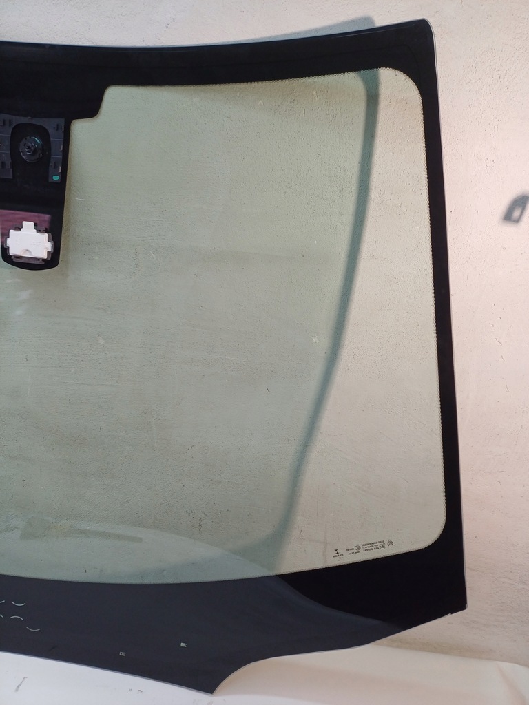 фото №12, Стекло лобовое зелёный передняя перед citroen c5 ii x7 na датчик