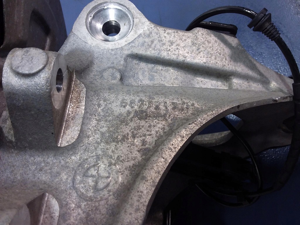 фото №9, Bmw x6 f16 f15 поворотний кулак задня ліва ступиця 6877217