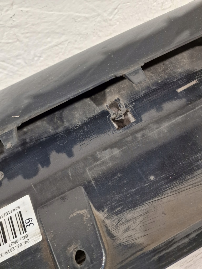 фото №14, Bmw 8 g14 g15 g16 m-pakiet бампер передний перед