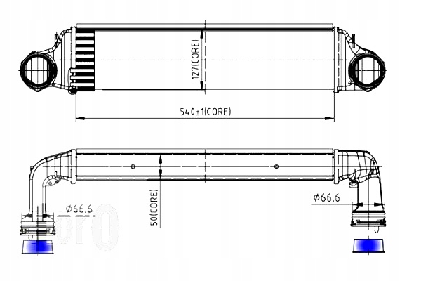 Інтеркулер 3 e46 98- abakus Ціна