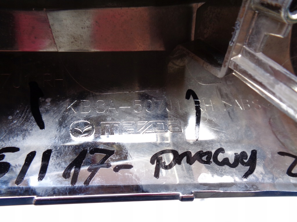 фото №5, Хром решётка бампера правый передний mazda cx5 ii 17-