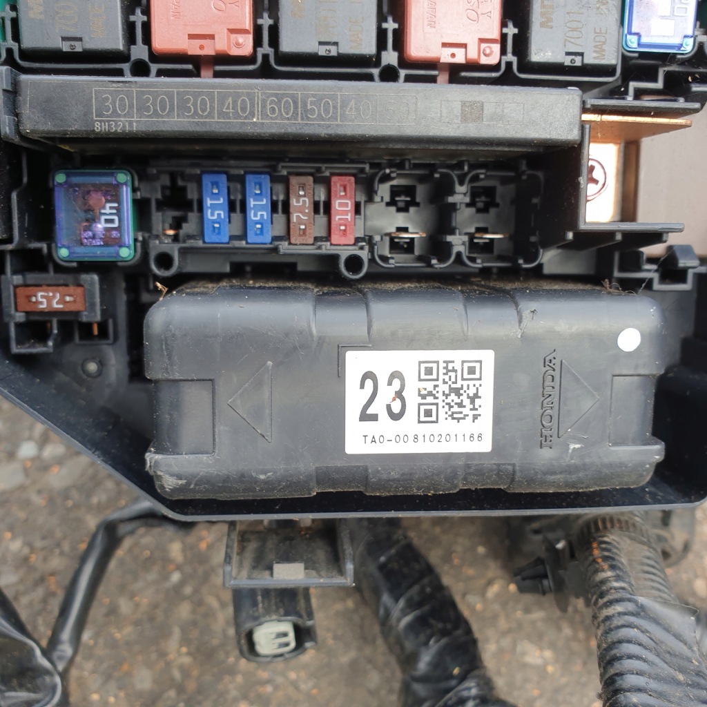 фото №9, Жгут отсек двигателя модуль honda accord viii 8 2.0b оригинальный номер eu