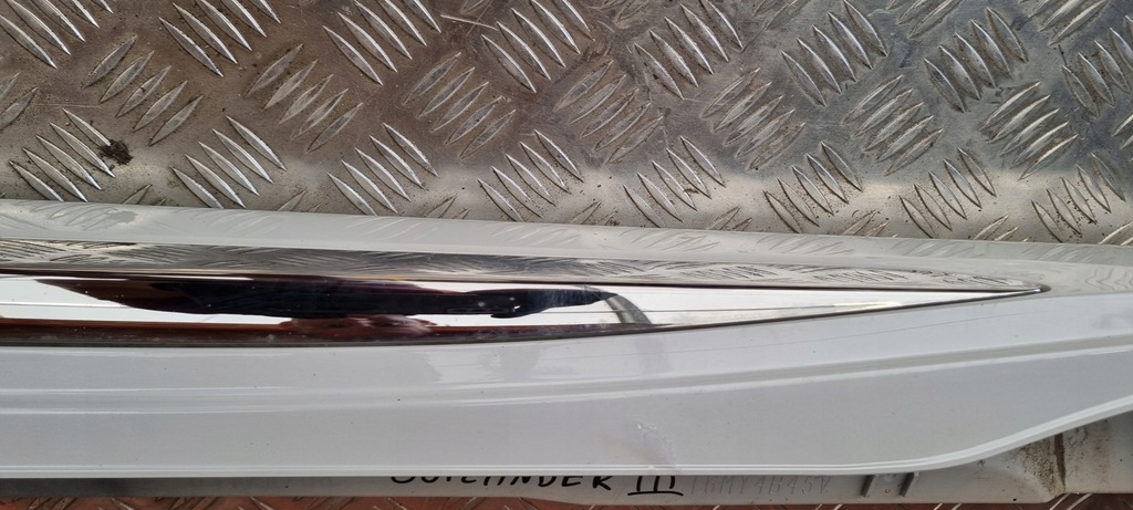 фото №11, Outlander iii молдинг порог порог правый правая