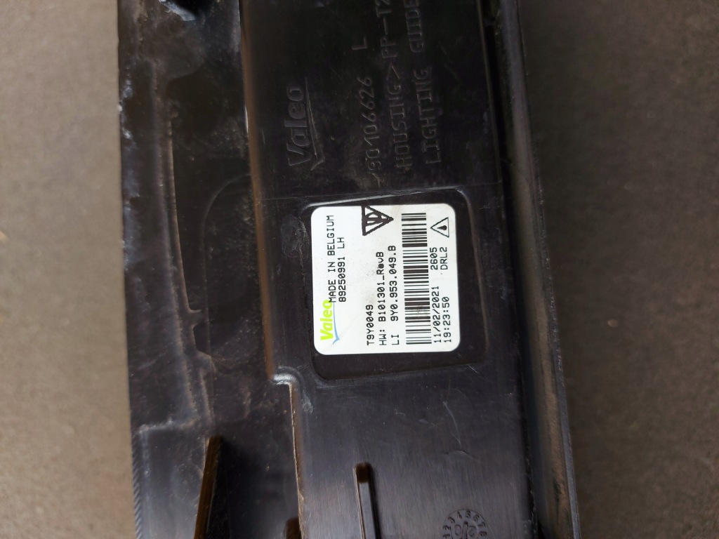 Фара передняя левая drl led porsche cayenne 3 2017+ оригинальная 9y0953049b Доставка