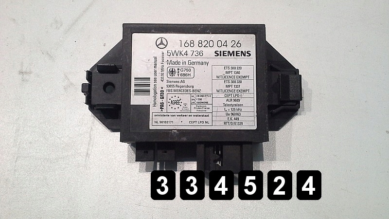 Купити 2000 mercedes a class ecu 1688200426