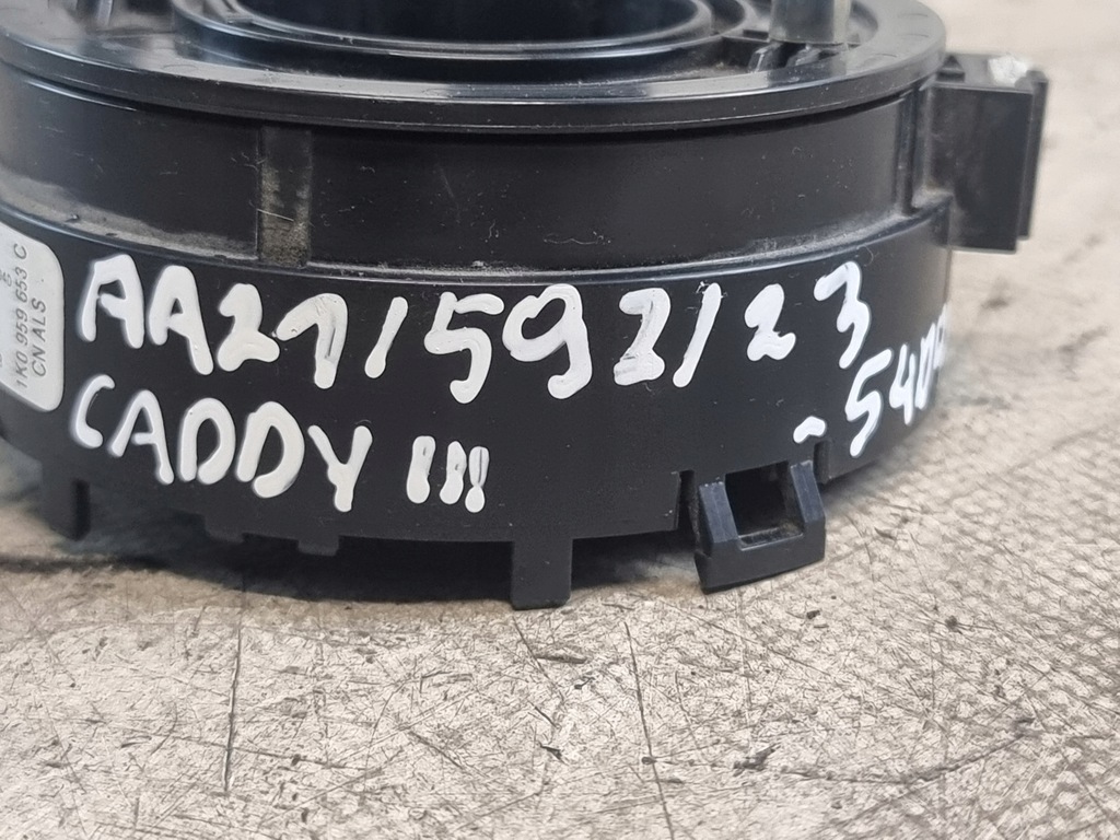 фото №11, Стрічка керма подушка безпеки шлейф оригінальний номер 1k0959653c vw caddy iii 08r