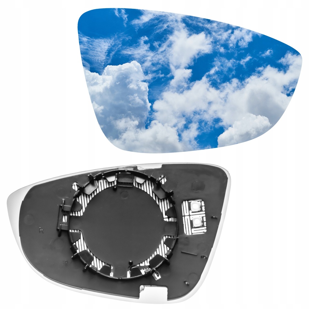 фото №1, Вкладыш зеркало правый с подогревом passat b7 cc 2008-2014